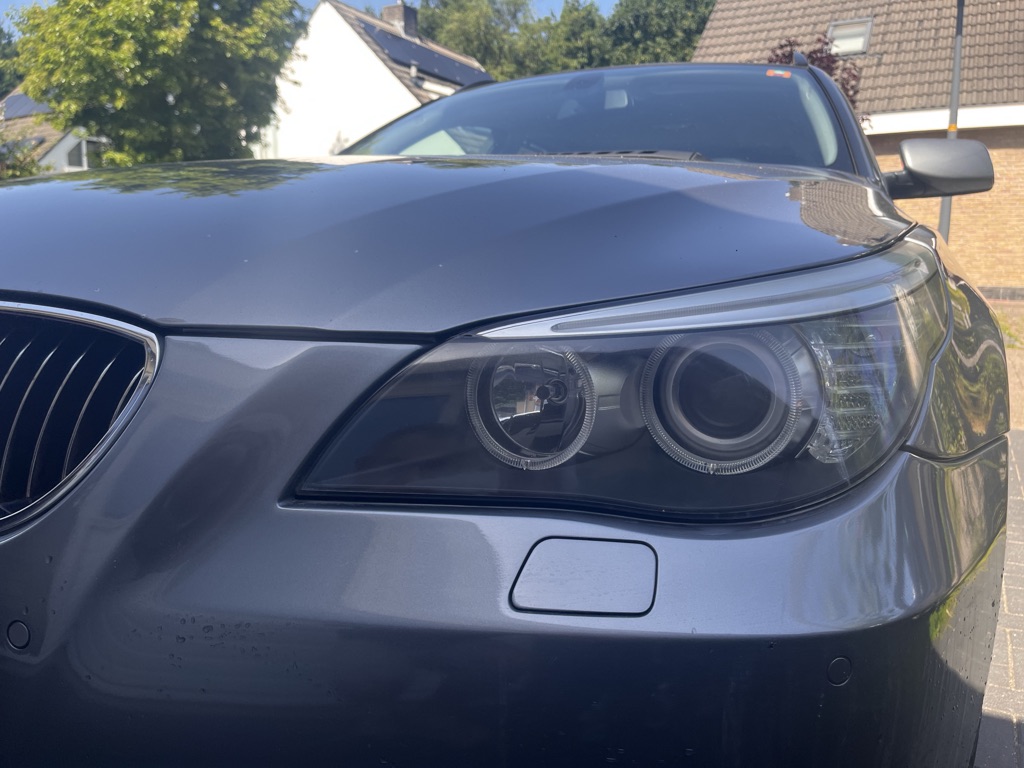 BMW 5-serie koplamp helder gemaakt